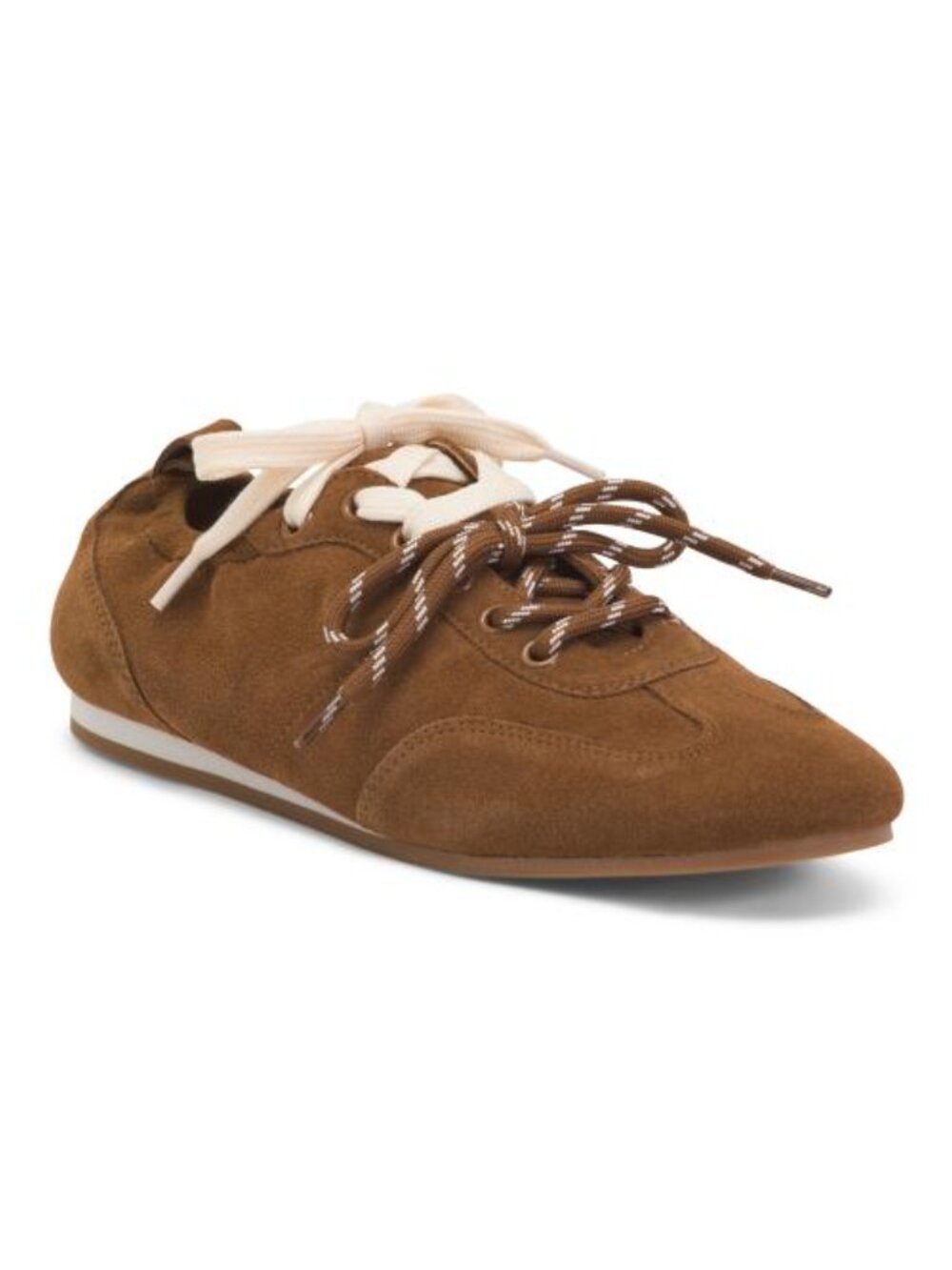 BLACK SUEDE STUDIO Made In Brazil Suede Prudy Ballerina Sneakers